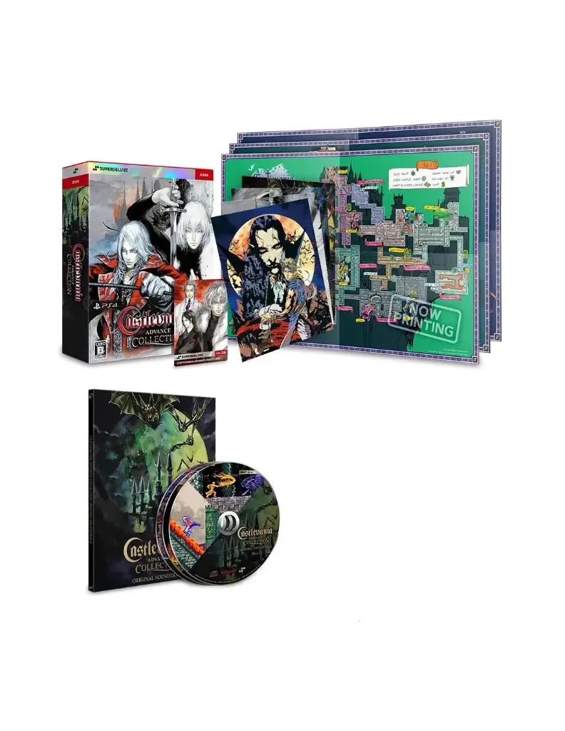 Jeu PS4 - Castlevania Advance Collection - Deluxe Edition - JAP - ENG