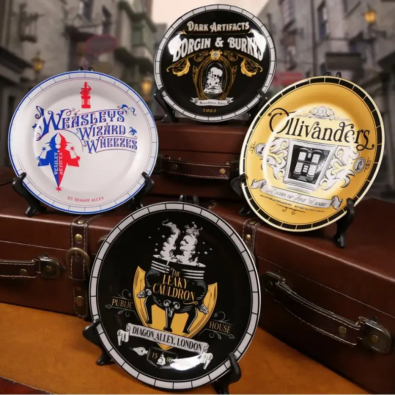 Harry Potter - Set de 4 Assiettes - Chemin De Traverse