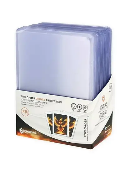 Phoenix Shield - Toploader Deluxe - 25 Pcs
