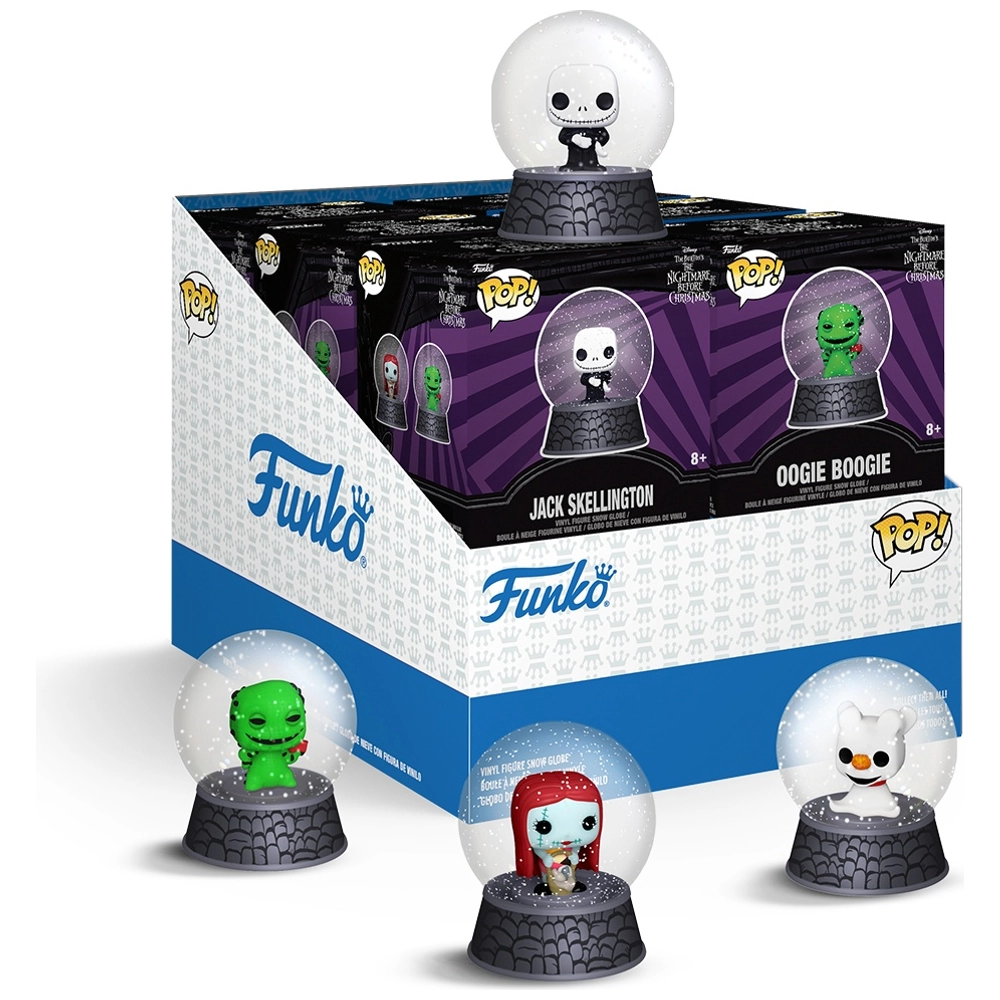Funko Pop! L'étrange noël de Monsieur Jack - Mini Boule à neige - Modèle aléatoire
