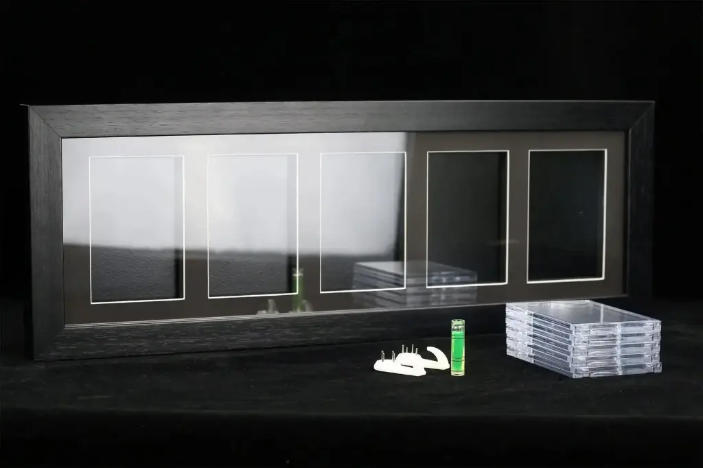 evoretro - display case for 5 cards in magnetics case 1 pc