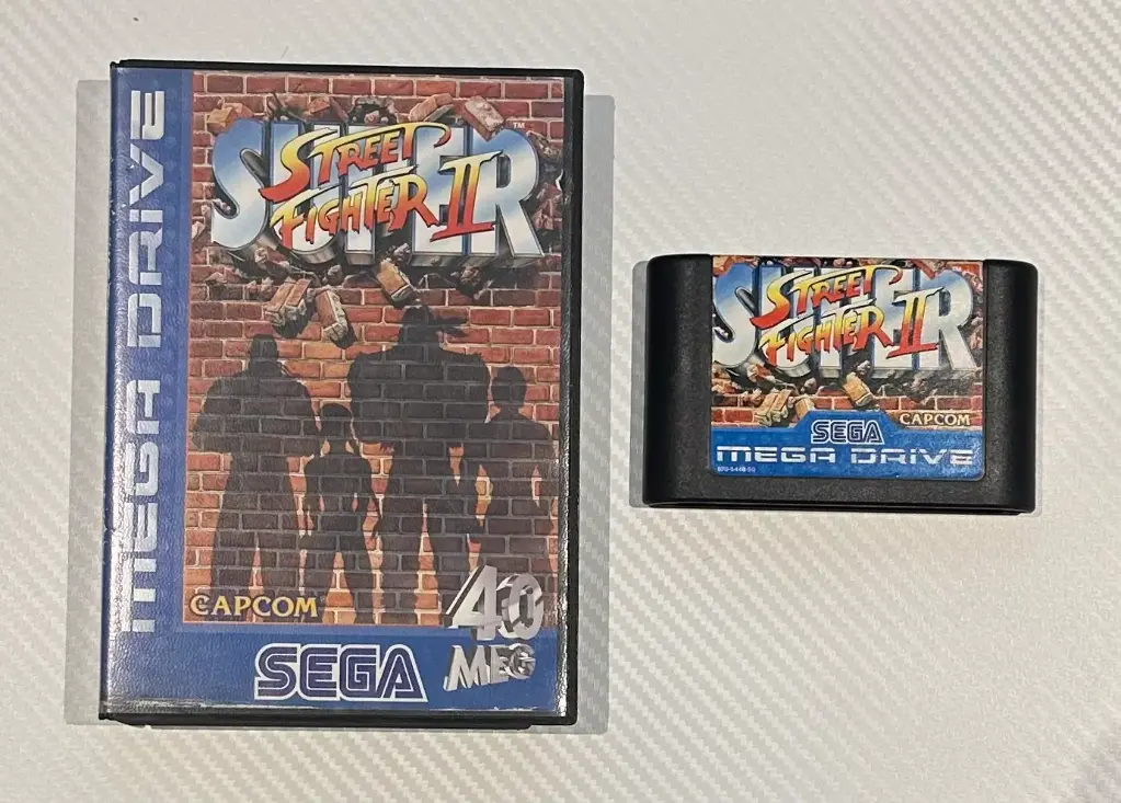Jeu Mega Drive - Super Street Fighter II - sans livret - PAL