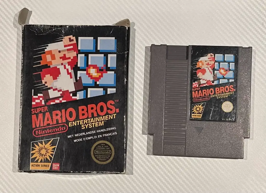 Jeu NES - Super Mario Bros - Complet - PAL