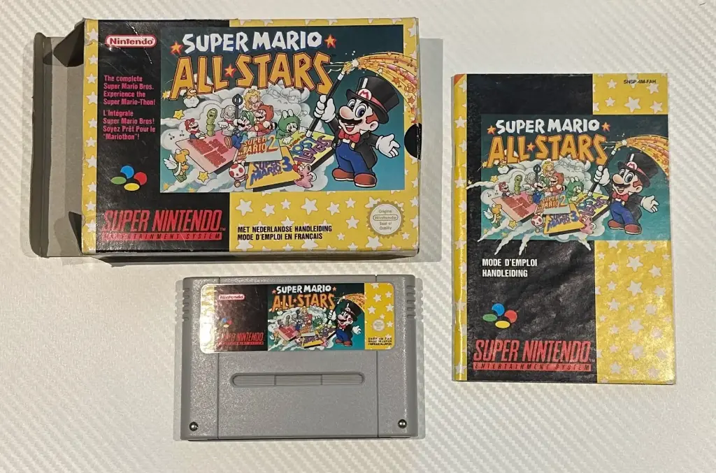 Jeu SNES - Super Mario: All Stars - En boîte - PAL