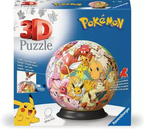Pokemon - Puzzle 3D