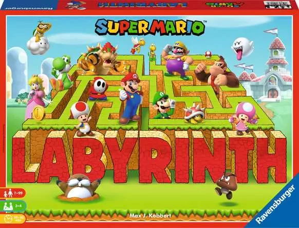 Jeu Familial - Labyrinthe - Super Mario