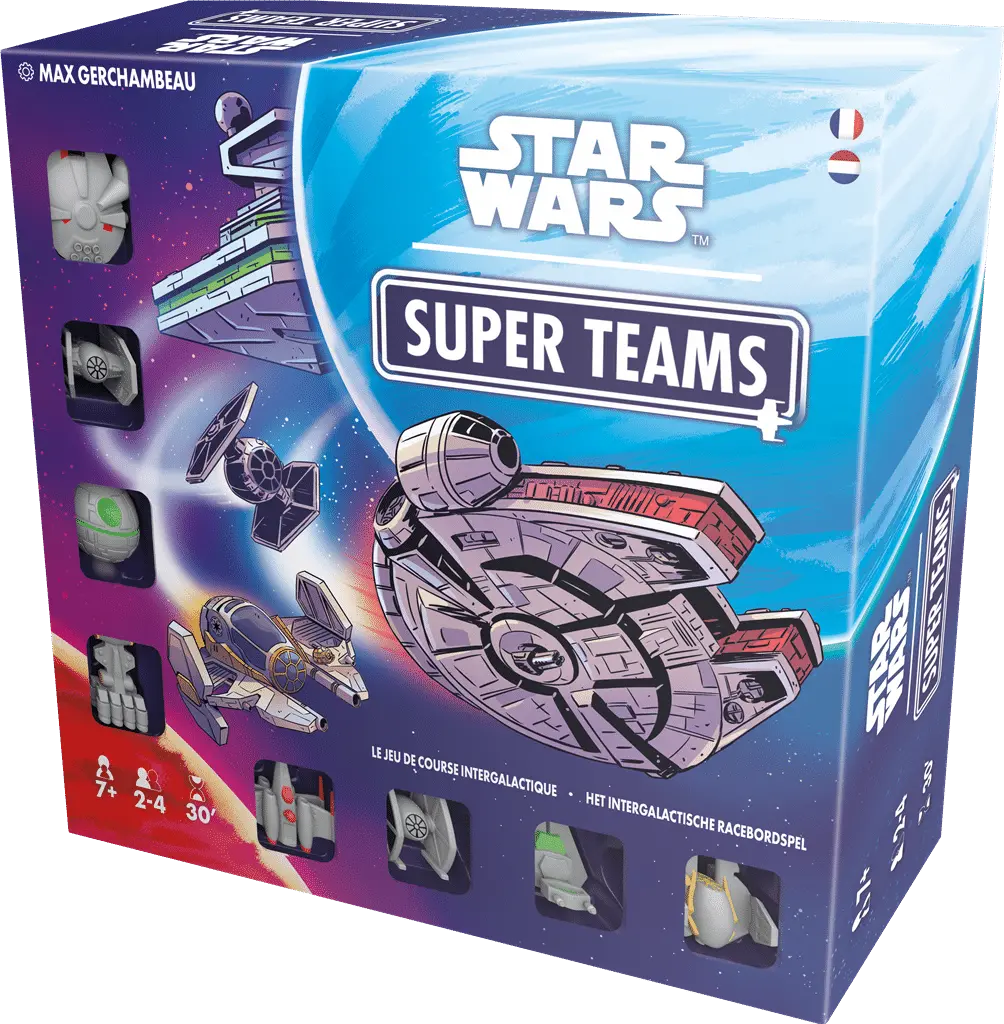 Jeu Familial - Star Wars – Jeu de société Super Teams - FR