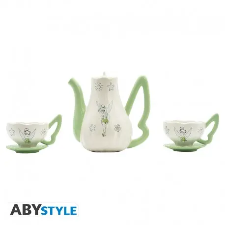 Disney - Théière - Set avec tasses Clochette