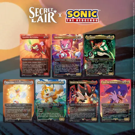 Magic The Gathering - Secret Lair x Sonic : Friends & foes - EN