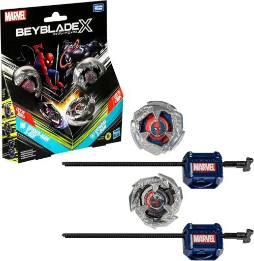 Beyblade X - Marvel - Spider-Man & Venom - Dual Pack