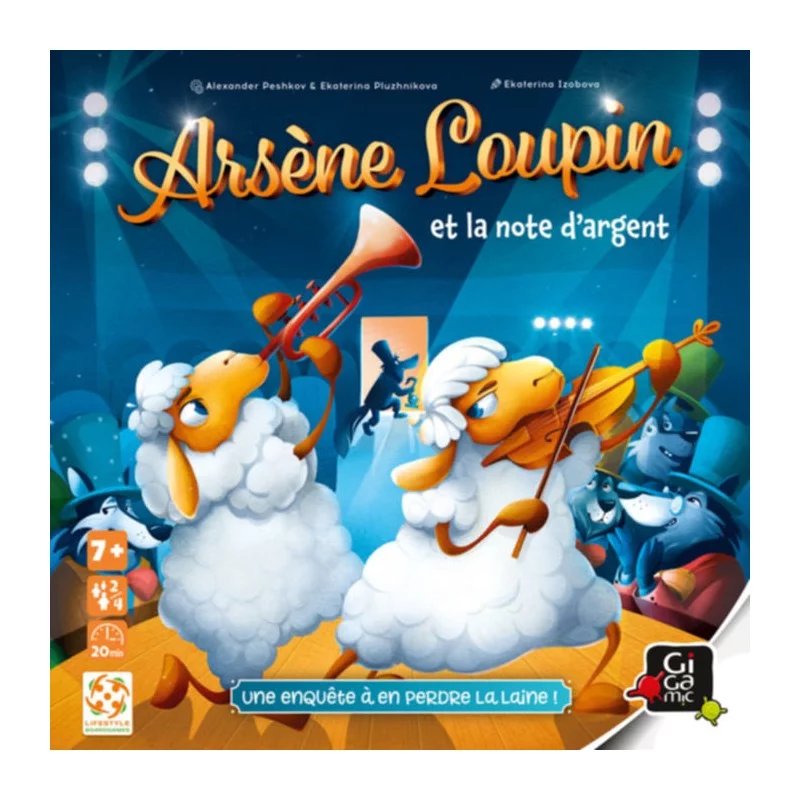 Jeu Familial - Arsène Loupin et la note d'argent - FR