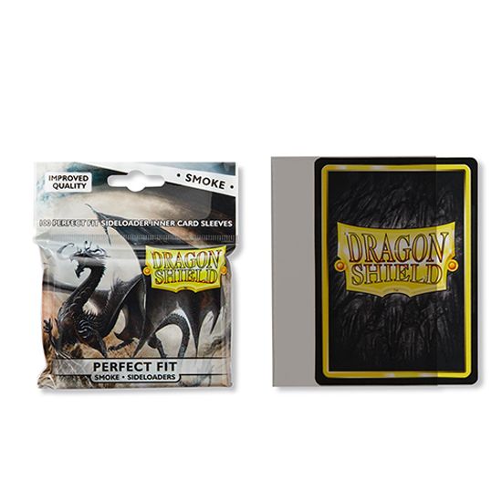 Pochettes / Sleeves - Dragon Shield - Perfect Fit - Smoke - Sideloaders - 100