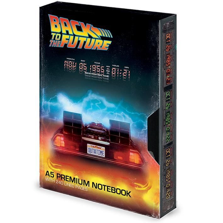 Back to The Future - VHS A5 Premium Notebook